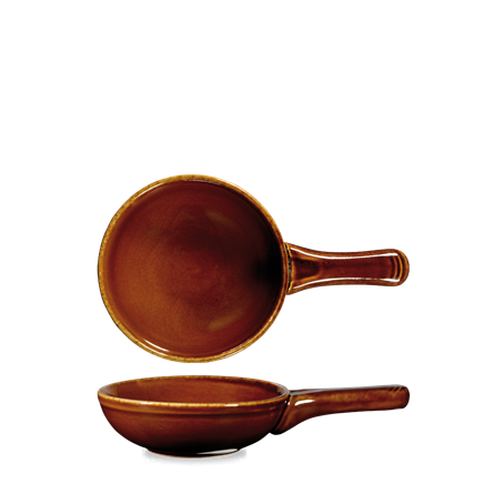 Rustic Brown  Small Skillet 13oz